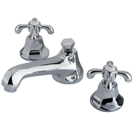 Kingston Brass KS4461TX 8" Widespread Bathroom Faucet, Polished Chrome KS4461TX